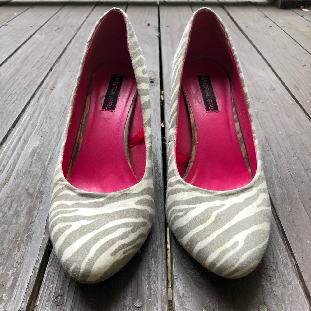 Zebra Pump from Material Girl